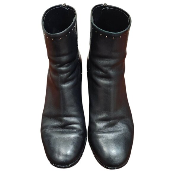 Rag & Bone Willow Stud Leather Boots In Black Size EU 41/US 11 - Picture 2 of 16